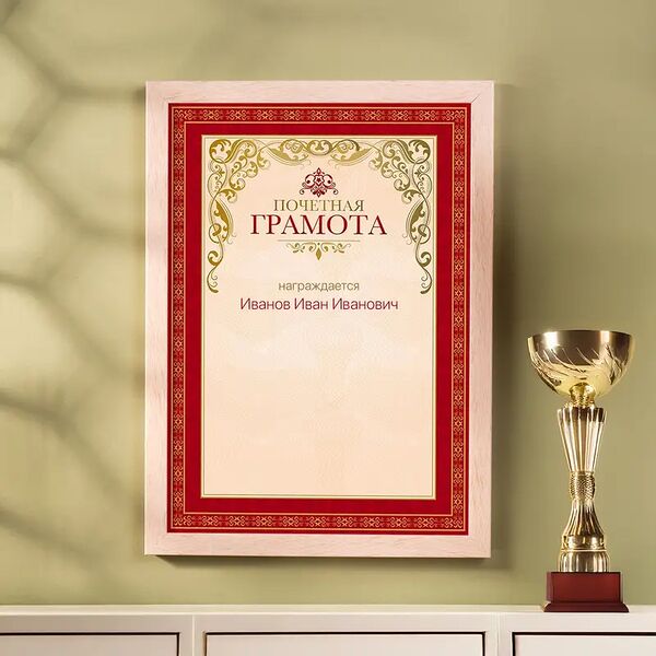 Фоторамка, 21х30 см, в ассортименте