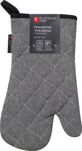 

Прихватка-рукавица Platinum choice 18х30 см, с неопреном
