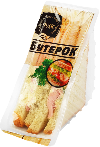 

Бутерброд Фдк с колбасой и сыром 150 г