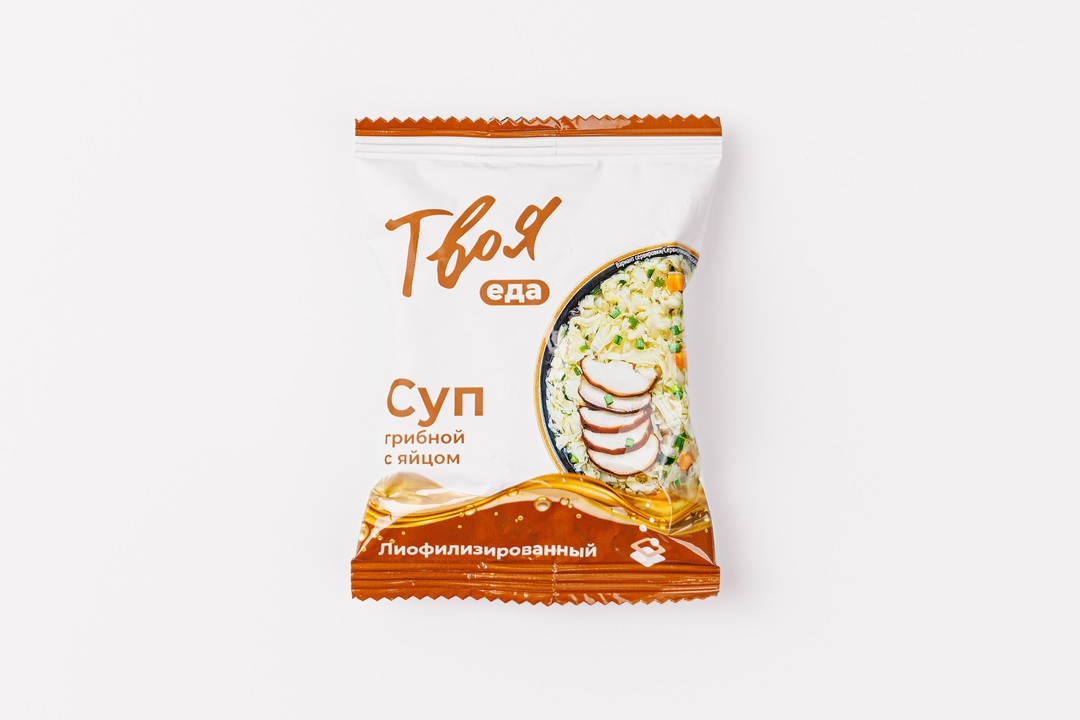 

Суп Твоя еда грибной с яйцом 12 г