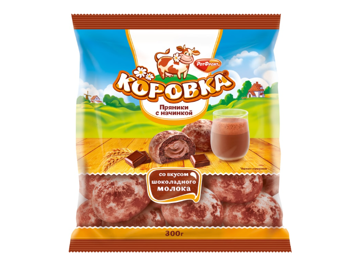 

Пряники Рот Фронт Коровка Шоколадное молоко 300 г