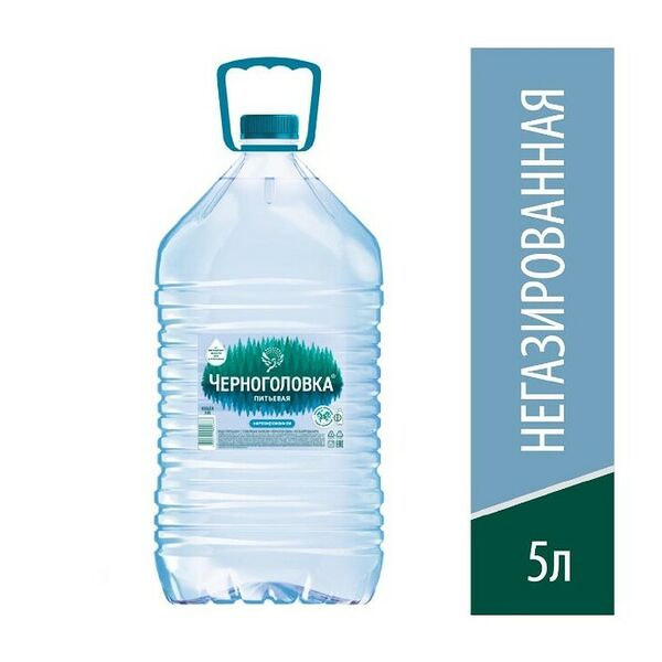 Вода питьевая Черноголовка негазированная 5 л