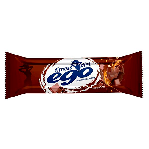 

Батончик злаковый Ego fitness Темный шоколад с витаминами и железом 27 г