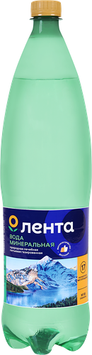 Вода минеральная Лента №17 Родной Бюветъ лечебная газированная 1.5 л