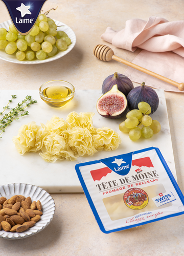 

Сыр Laime Tete de Moine розочки 51% 50 г