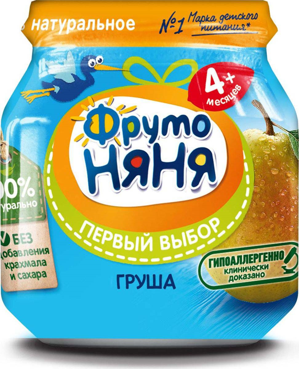 

Пюре фруктовое ФрутоНяня Груша с 4 месяцев 100 г