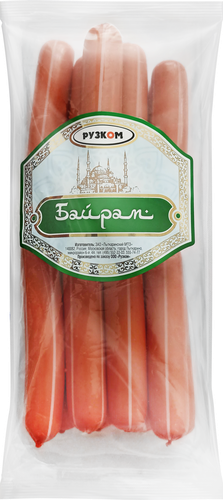 

Сосиски Рузком Байрам Халяль 1 кг