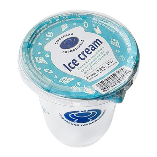 

Коктейль молочный Серовский ГМЗ с вкусом пломбира 5% 330 г