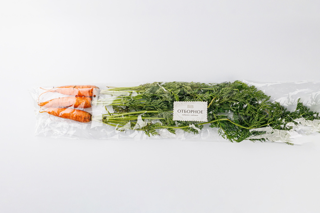 

Морковь с грядки ВкусВилл отборное 350 г