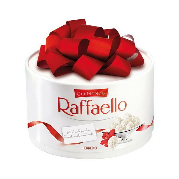Конфеты RAFFAELLO (Т10) упак.тортик вес 100г Ferrero Импортер в РБ ООО «Альфа-Дистрибьюция»