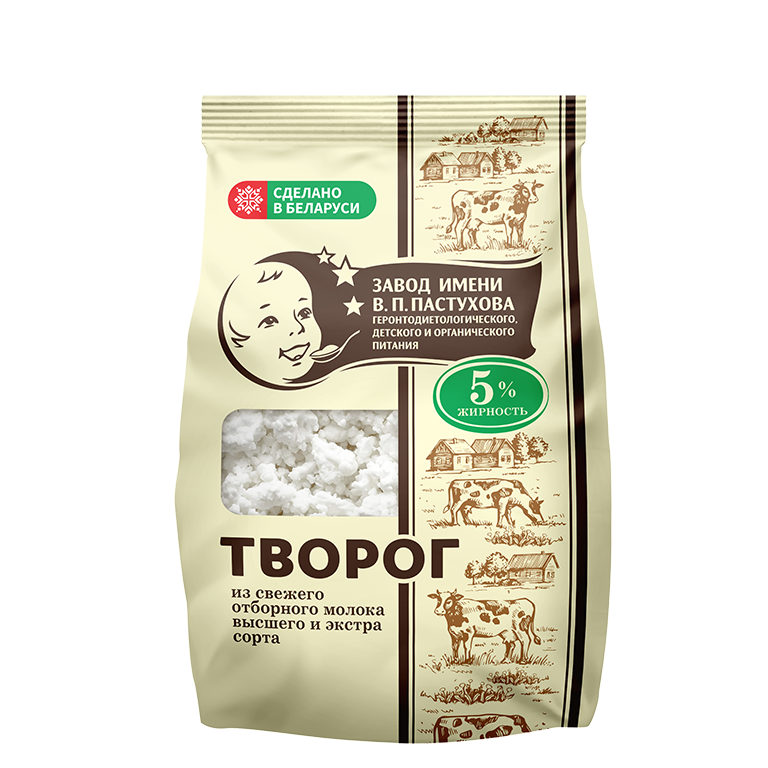 

Творог Завод В.П. Пастухова безлактозный 5% 350 г