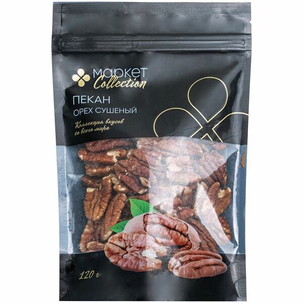 Орех Пекан очищенный сушеный Market Collection,120 г