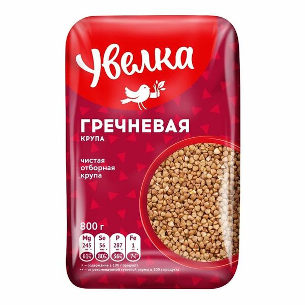 Гречка Увелка экстра 800 г