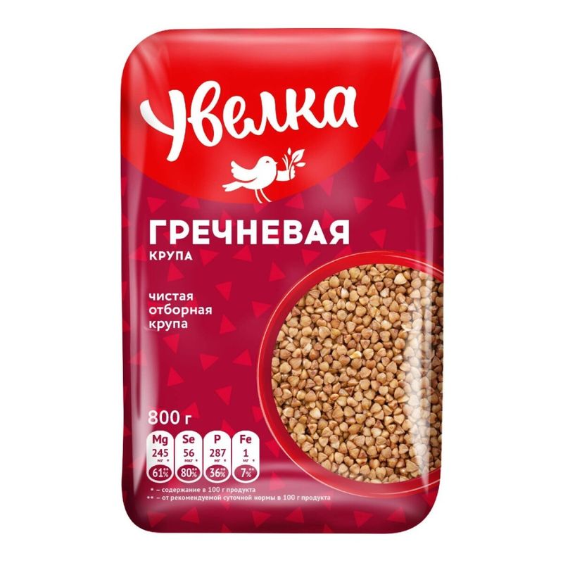 

Гречка Увелка экстра 800 г