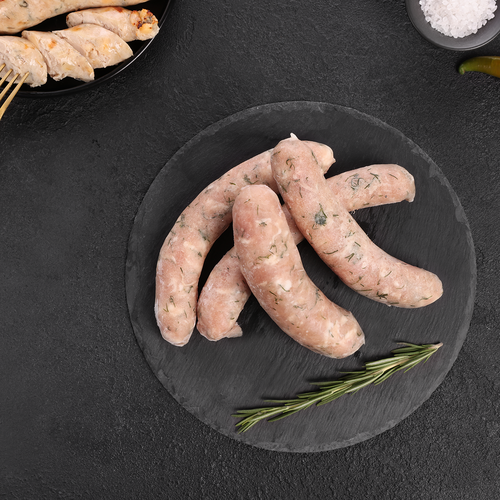 

Купаты Лента Fresh куриные с моцареллой замороженные вес