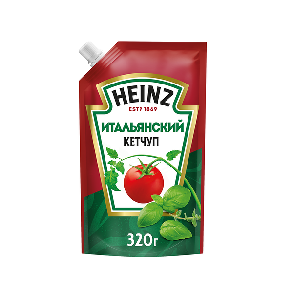Томатный кетчуп Heinz итальянский 320 г