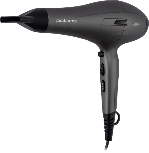 

Фен Polaris PHD 2600ACi Salon Hair серый графит