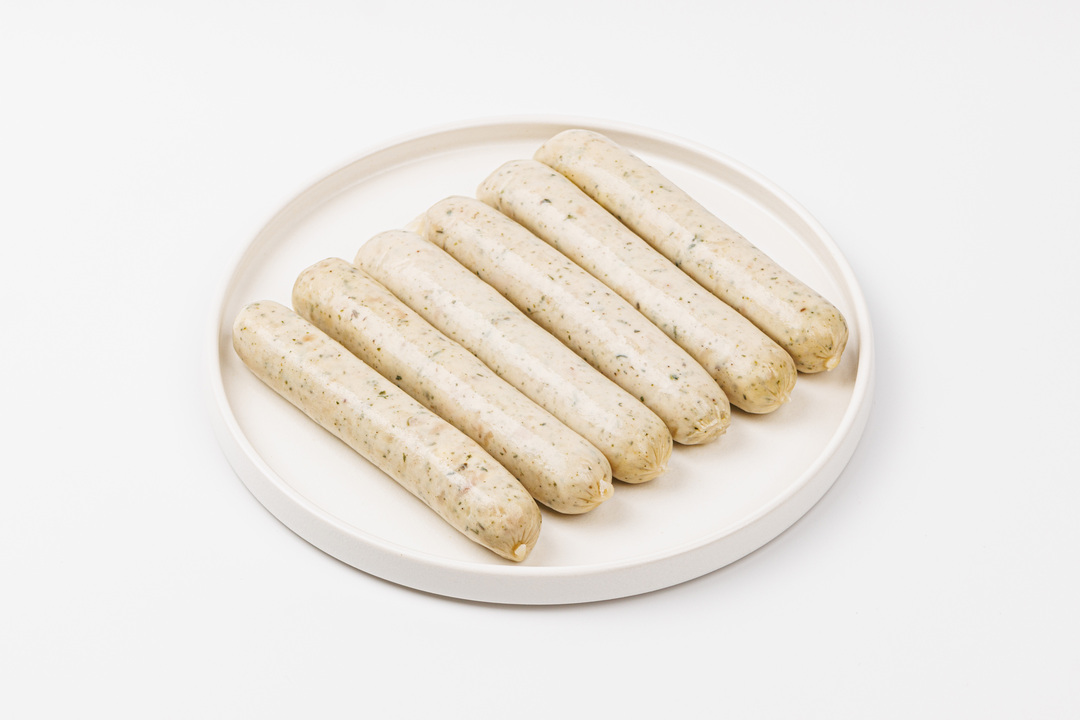 

Колбаски для жарки из курицы с сыром и травами ВкусВилл 400 г