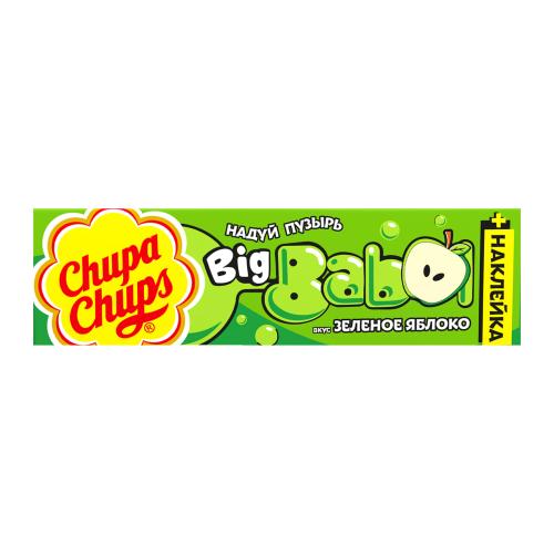 

Жевательная резинка Chupa Chups Big Babol со вкусом Зеленое яблоко 20 г