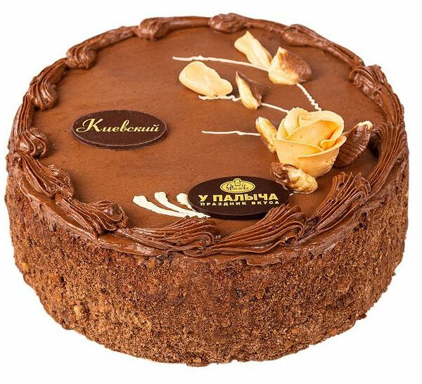 Торт воздушно-ореховый Киевский У Палыча оригинальный 500г
