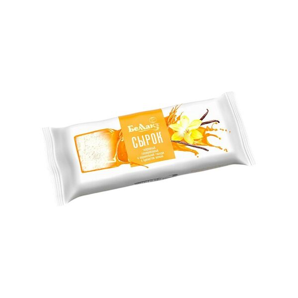Сырок творожн глаз с ароматом ванили в глаз вкус карамели 18% в полим пленке 40г