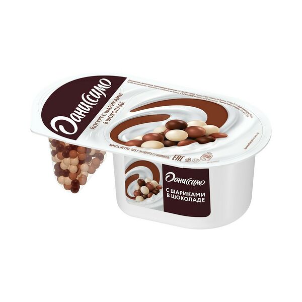 Йогурт и хруст. шарики в шок. 