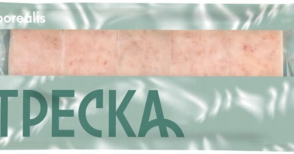 Фарш трески свежемороженый Borealis блочный 750 г