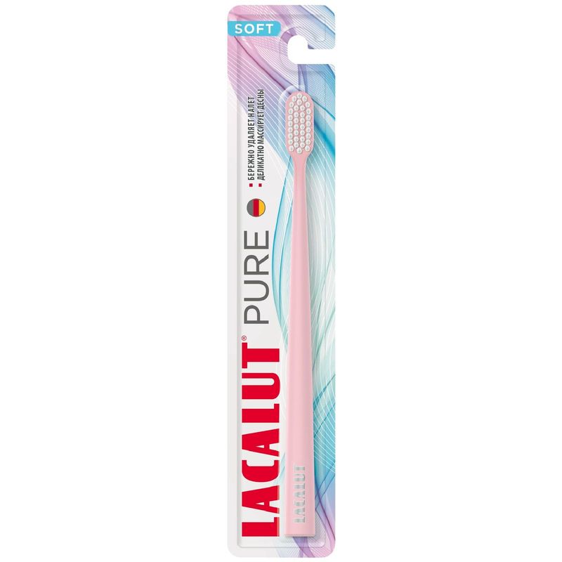 

Зубная щетка Lacalut Pure мягкая цвет в ассортименте