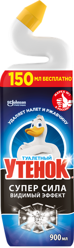 

Чистящее средство Туалетный утёнок Супер сила видимый эффект 900 мл