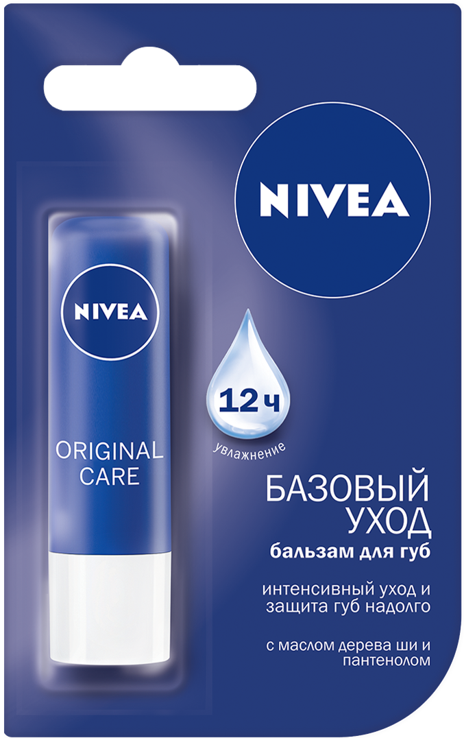 

Бальзам для губ Nivea Основной уход 4.8 г