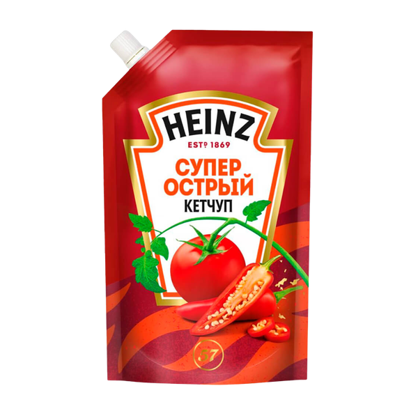 Кетчуп Heinz Супер острый 320 г