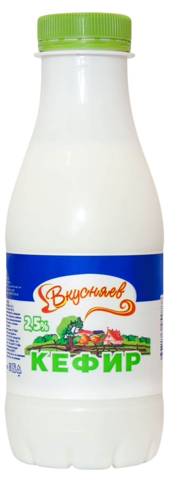 

Кефир Вкусняев 2,5% 450 мл