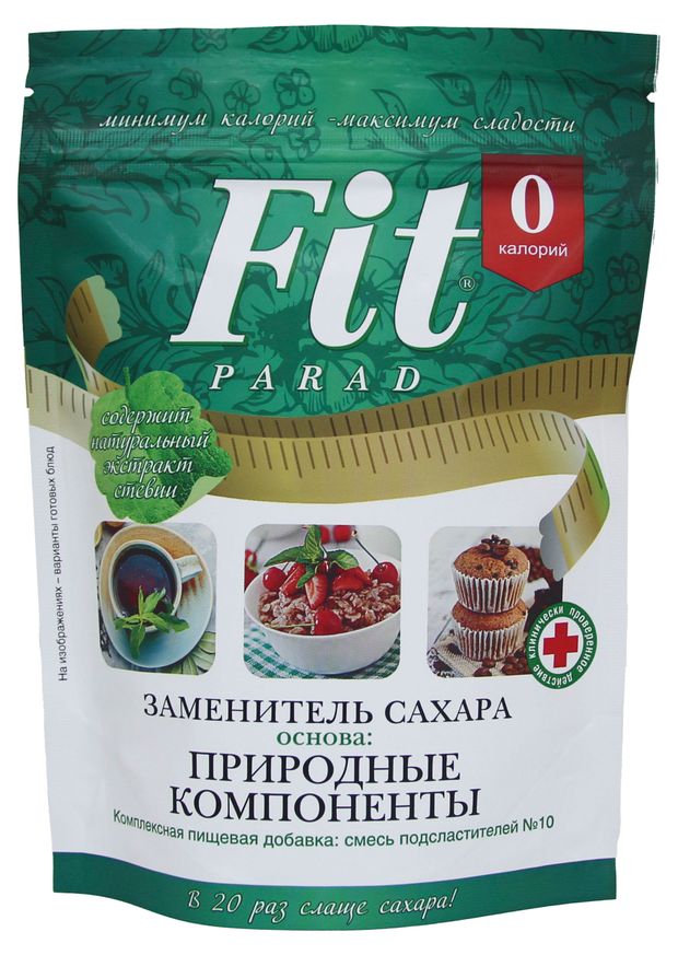 

Заменитель сахара Fit Parad №10 150 г