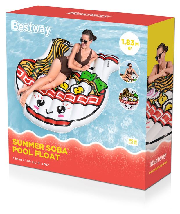 

Матрас надувной Bestway Summer Soba 183x168 см