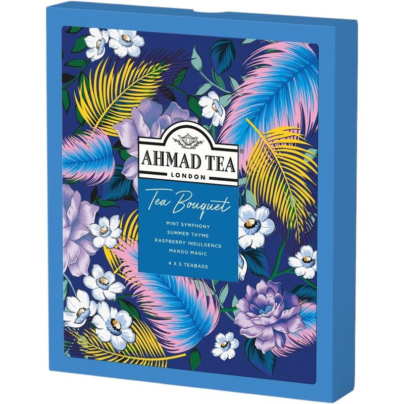 

Чай Ahmad Tea Чайный букет 4 вкуса дизайн в ассортименте 31.5 г