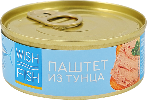 

Паштет рыбный Wish Fish из тунца 100 г