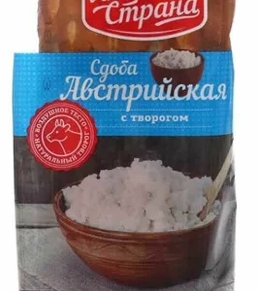 Сдоба Хлебная страна Австрийская с творогом 180 г