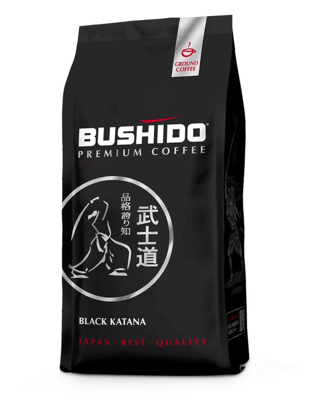 

Кофе молотый Bushido Black Katana 227 г