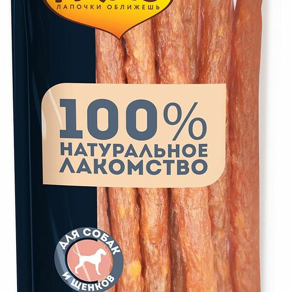 Лакомство для собак Мнямс Колбаски фирменные 80 г