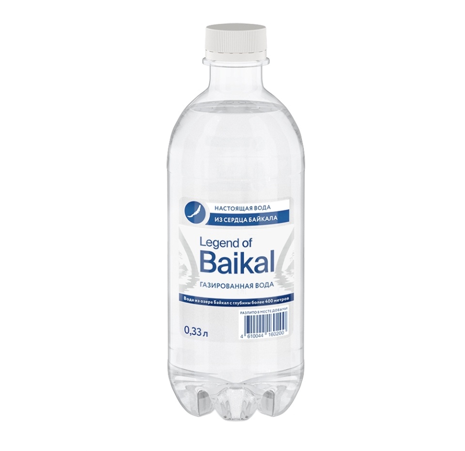 

Вода Legend of Baikal газированная 0.33 л, Россия