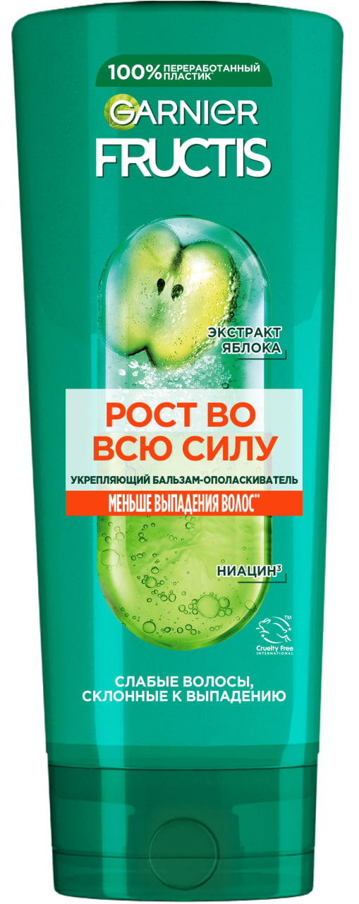 

Бальзам-ополаскиватель для волос Garnier Fructis Рост во всю силу укрепляющий 387 мл