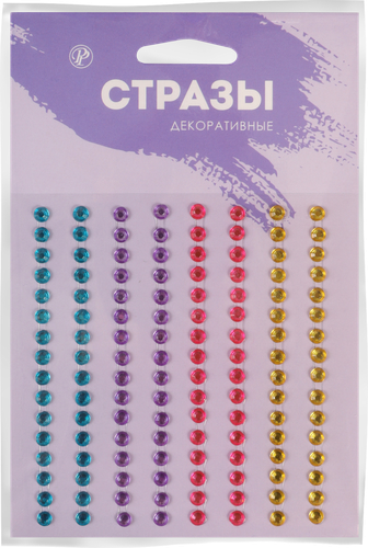 

Наклейки стразы декоративные, в ассортименте