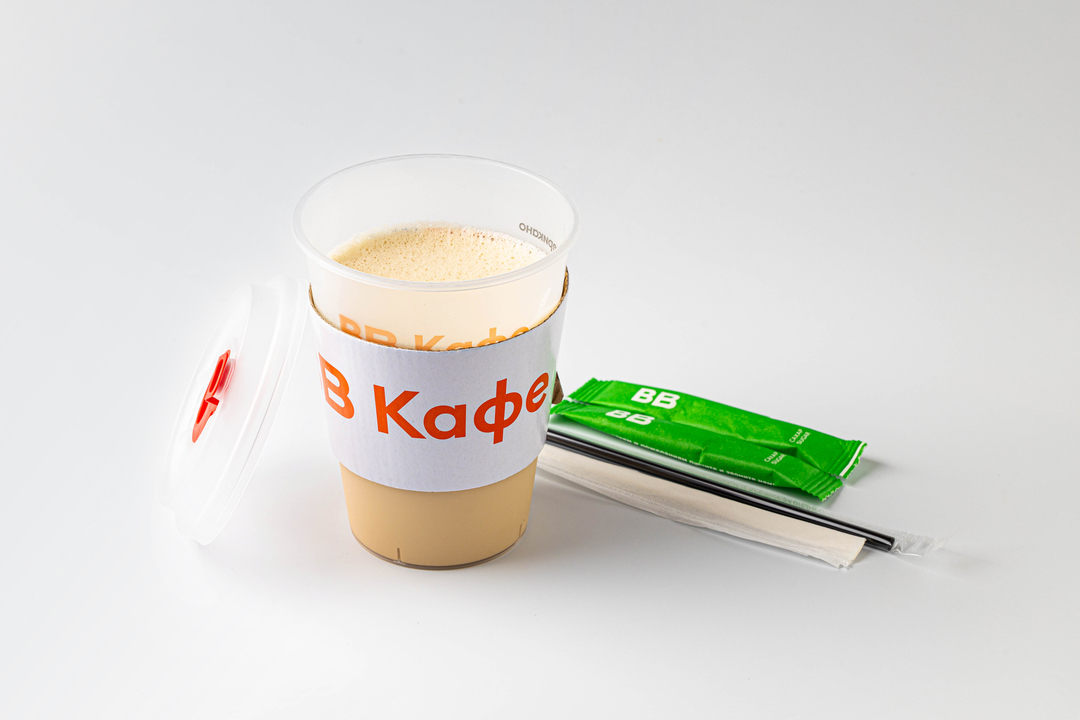 

Латте ВкусВилл с Арахисовой пастой 300 мл, кафе