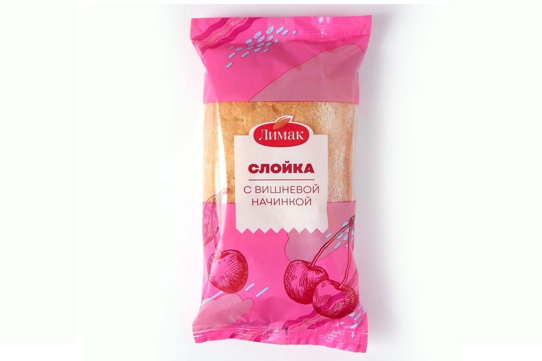 

Слойка Лимак с вишневой начинкой 60 г