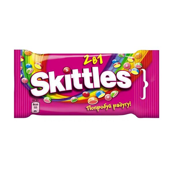 Жевательные драже Skittles 