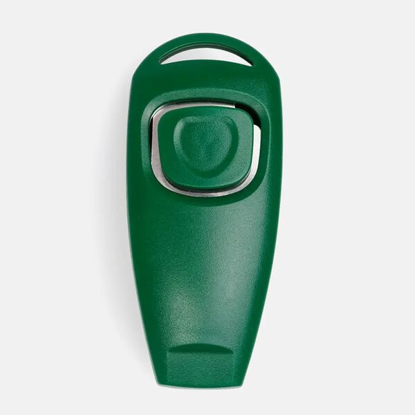 Кликер со свистком для дрессировки собак Rungo 7х3х2 см