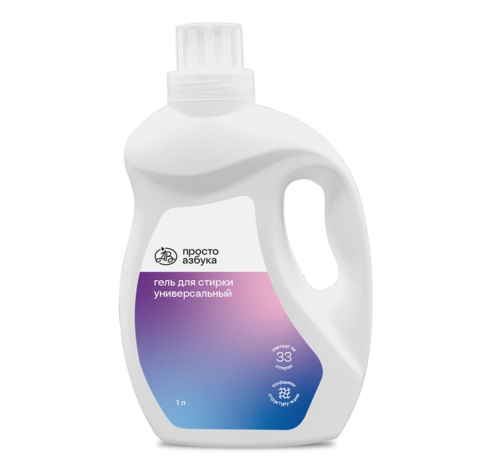 

Гель для стирки Просто Азбука универсальный суперконцентрат 1 л