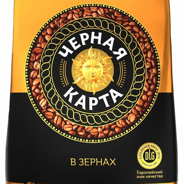 Кофе в зернах Черная карта 1 кг