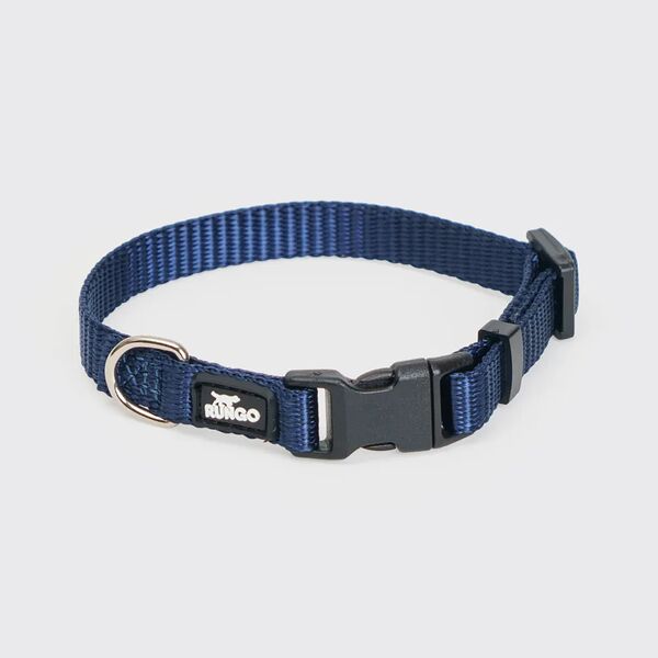 Ошейник Rungo нейлон 10 мм/22-35 см синий