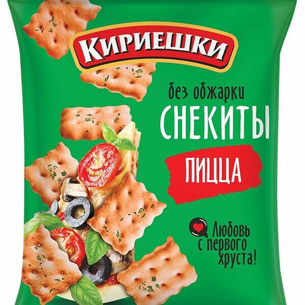 Крекер Кириешки Снекиты Пицца 60 г